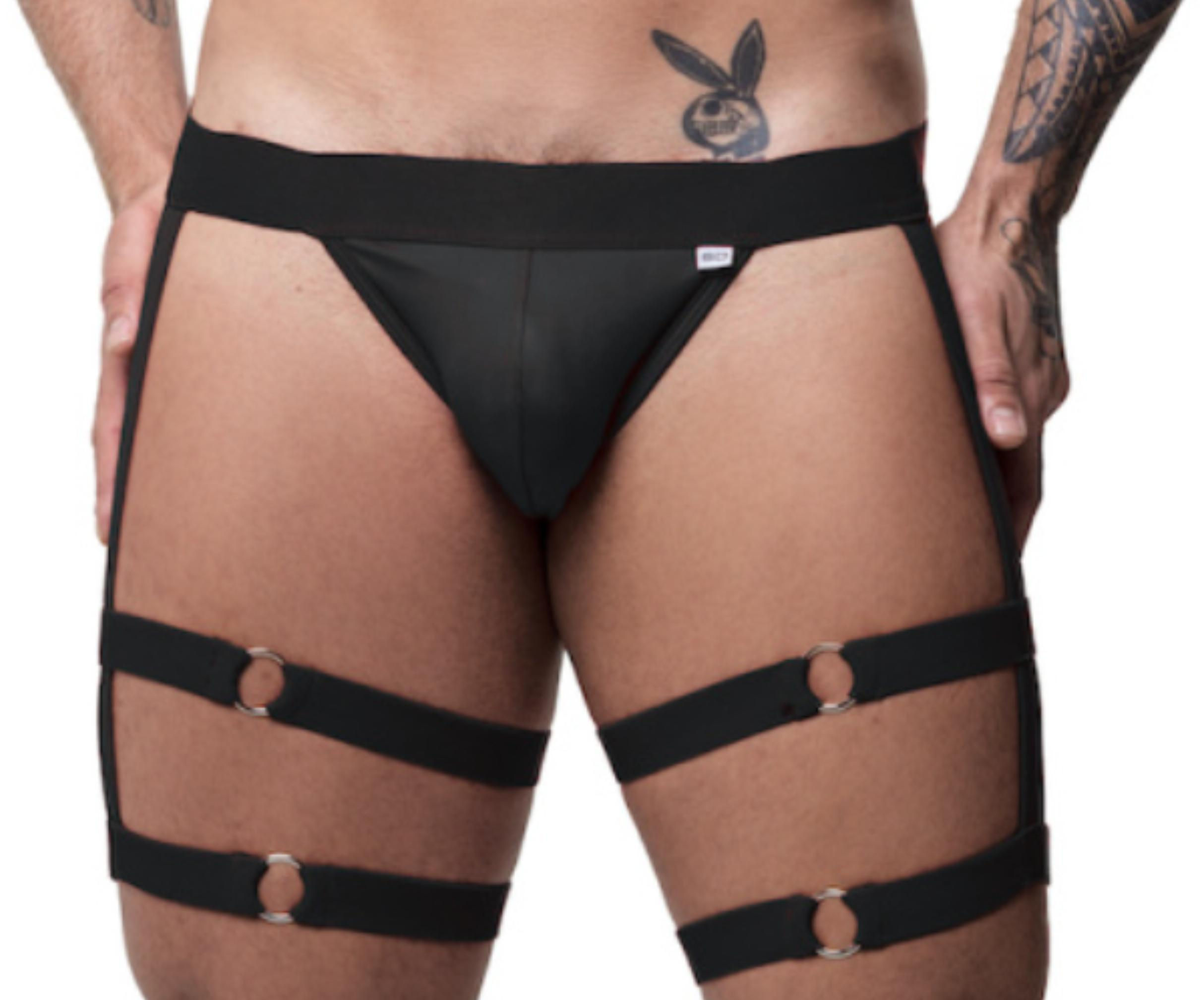 JOCK LIGA EM SUPLEX PRETO  (COM REGULADOR)