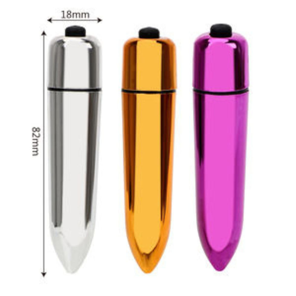 Miniatura: Mini Bullet Vibrador E Estimulador Fem.