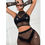 Miniatura: Conjunto de 4 peças Bodysuit de Rede