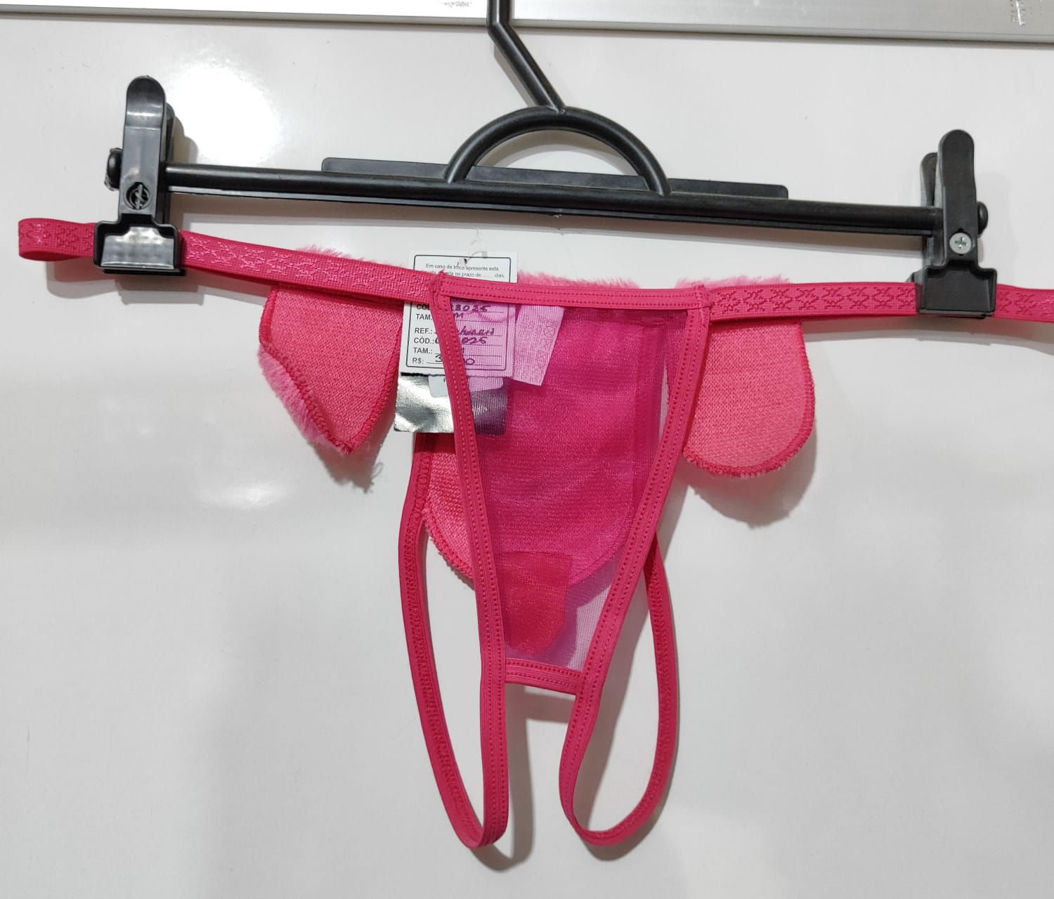 Cueca e calcinha fantasia de bichinhos