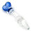 Miniatura: Plug Vidro Coração Azul