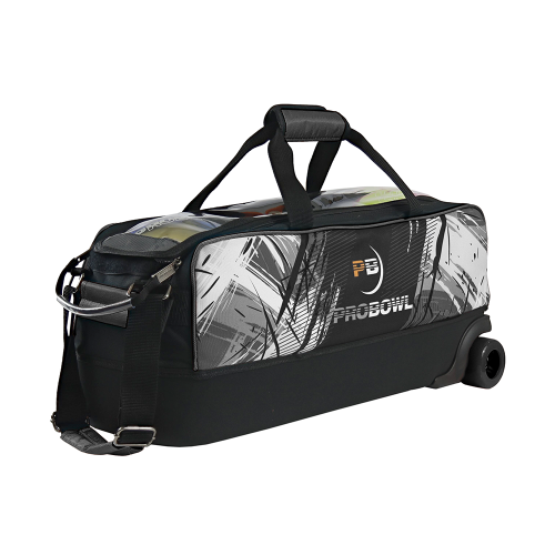 PROBOWL DYE-SUB 3-BALL TOTE WHITE