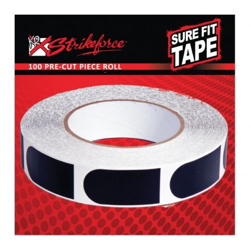 KR SURE FIT TAPE (500 PC ROLL) - BLACK 1/2"