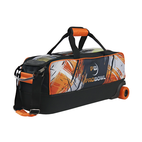 PROBOWL DYE-SUB 3-BALL TOTE ORANGE