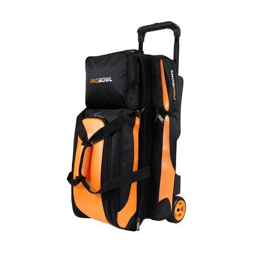 PROBOWL DELUXE 3-BALL ROLLER BLACK/CARBON ORANGE