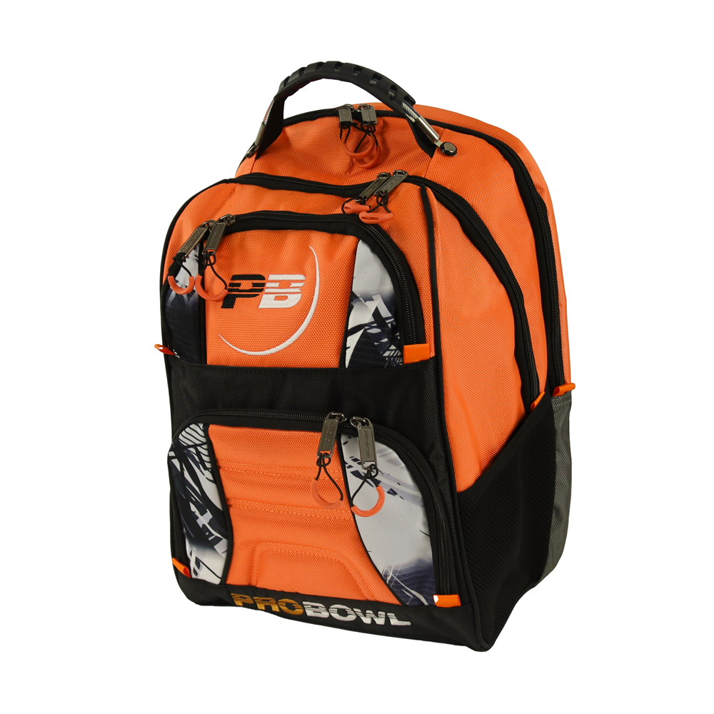 PROBOWL BACKPACK BLACK/ORANGE