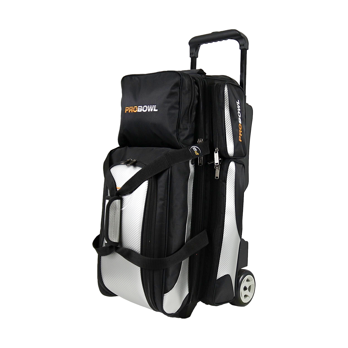 PROBOWL DELUXE 3-BALL ROLLER BLACK/CARBON SILVER