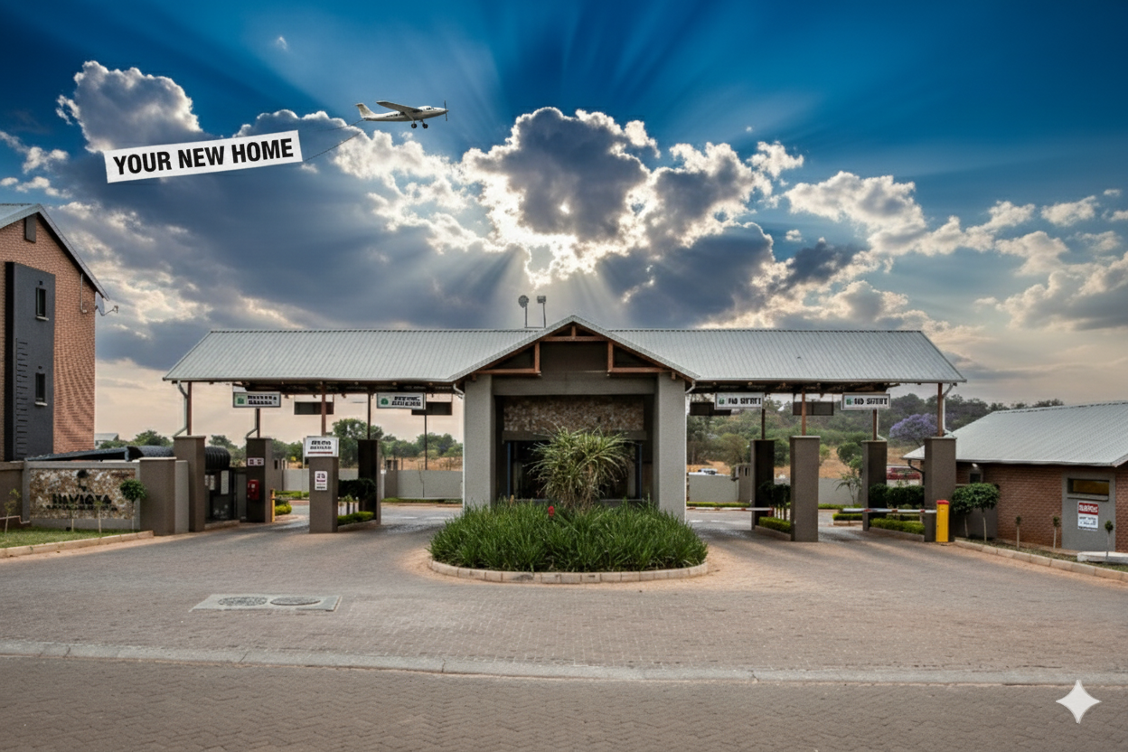 Scenic wildlife estate view at Roodepark Eco City