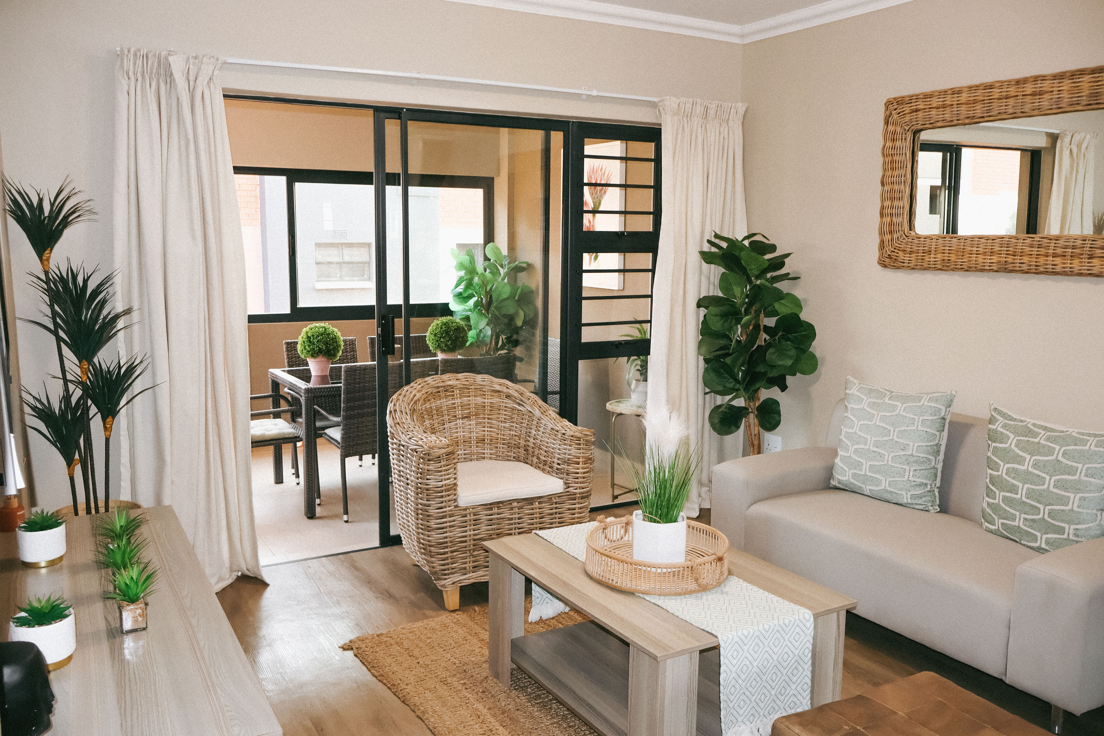 Modern home exterior at Roodepark Eco City