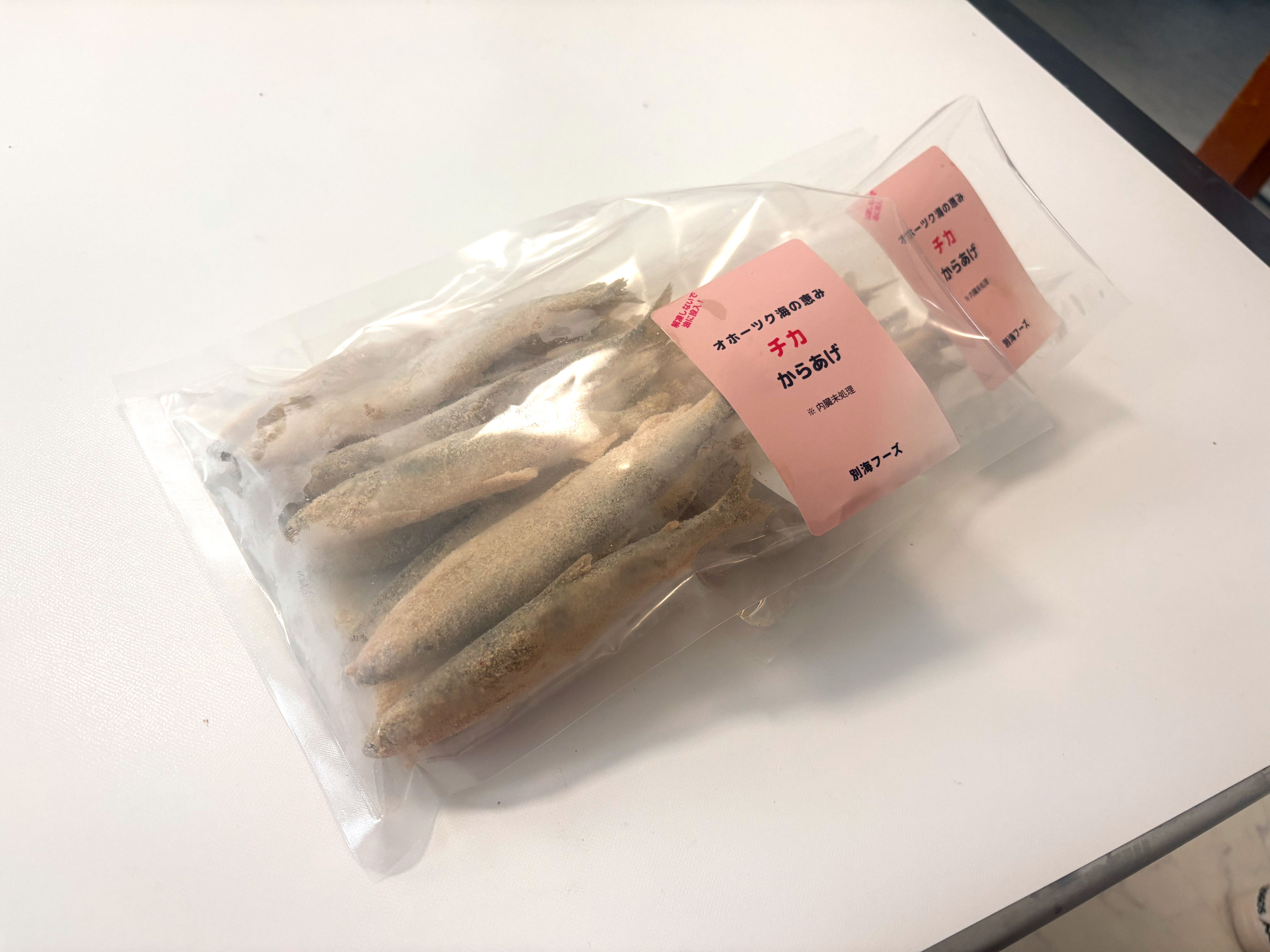 チカ からあげ(抱卵時期 - 内臓未処理)