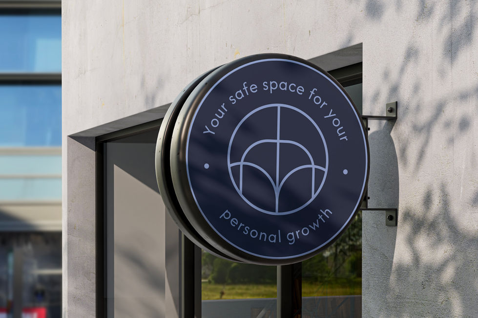 Shop Signboard Round A.4