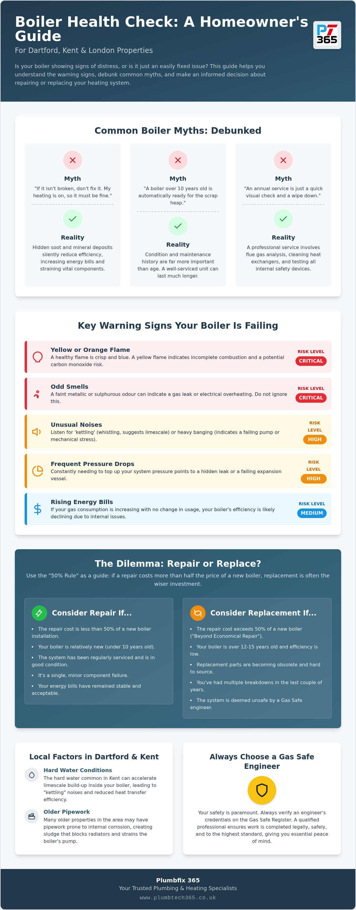 Boiler servicing Dartford