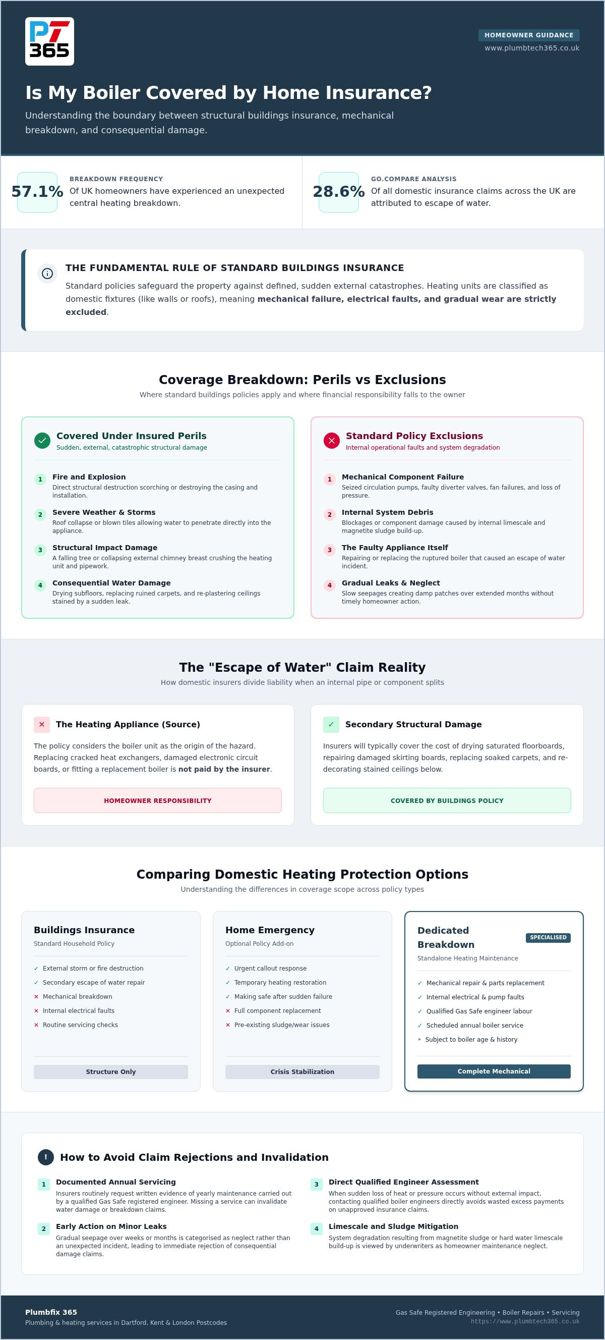 Is my boiler covered by home insurance