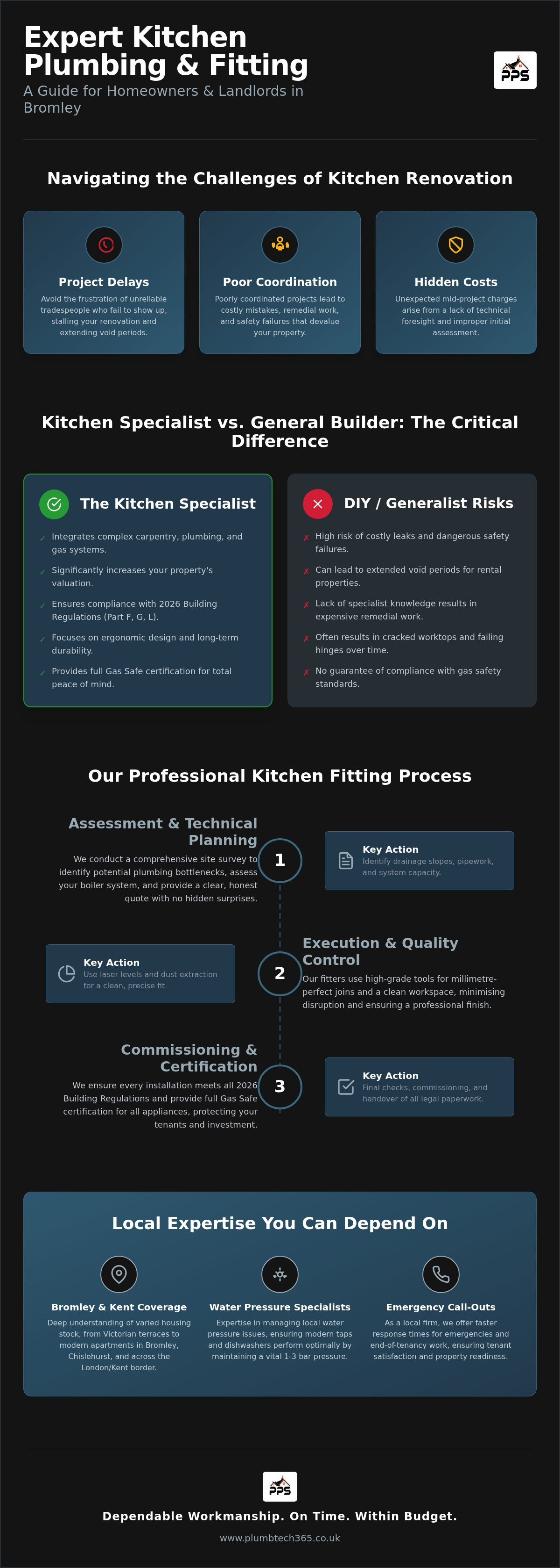Kitchen plumbing Bromley