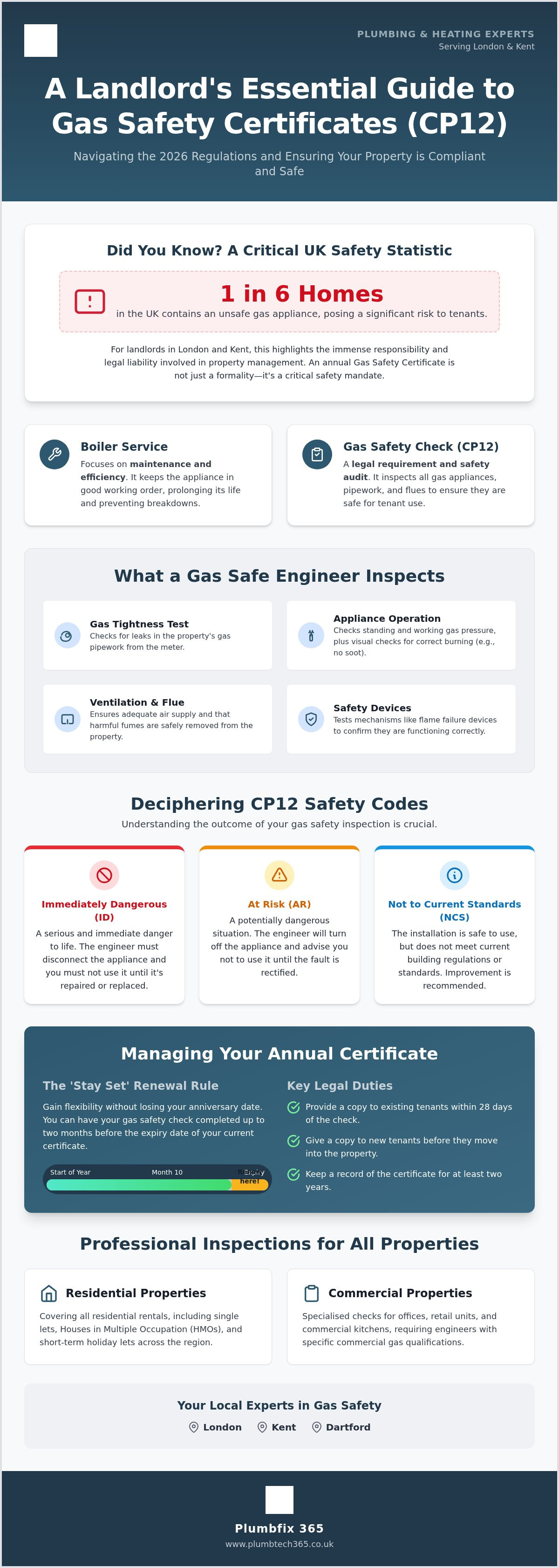 Landlord gas safety certificate