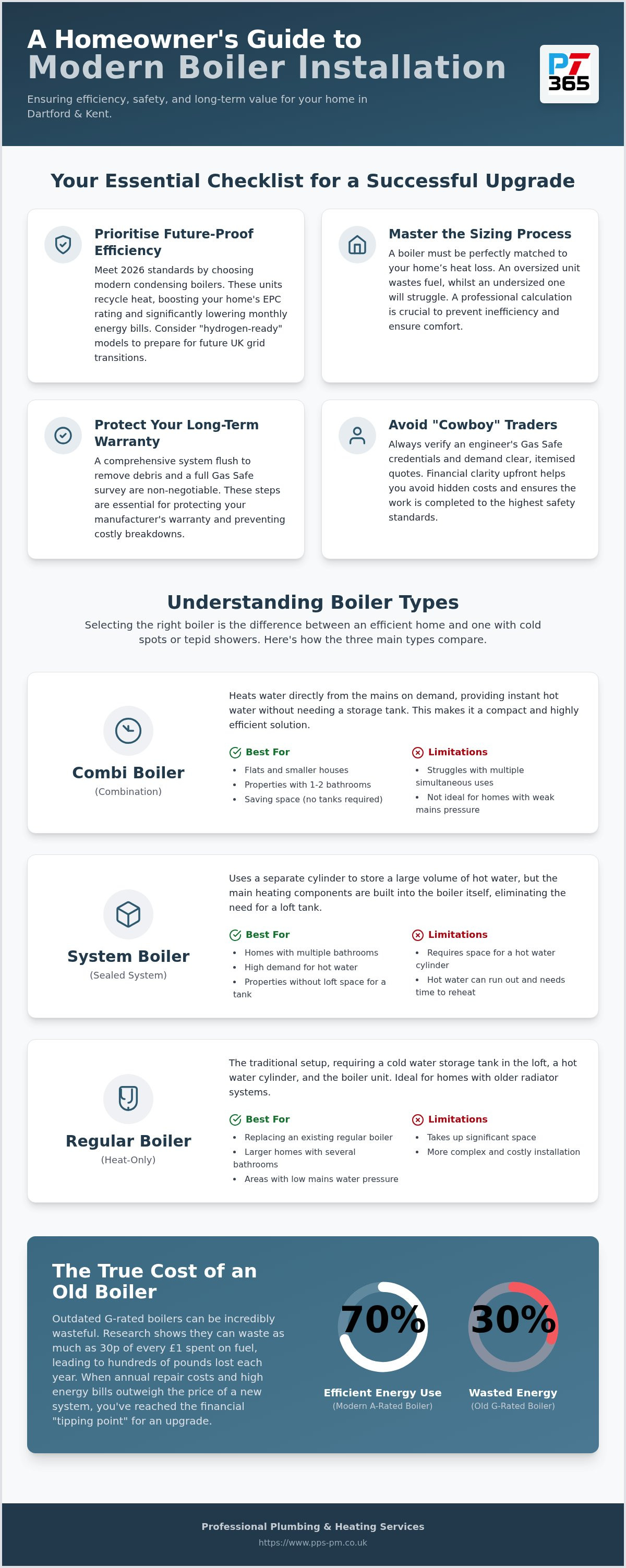 Boiler installation