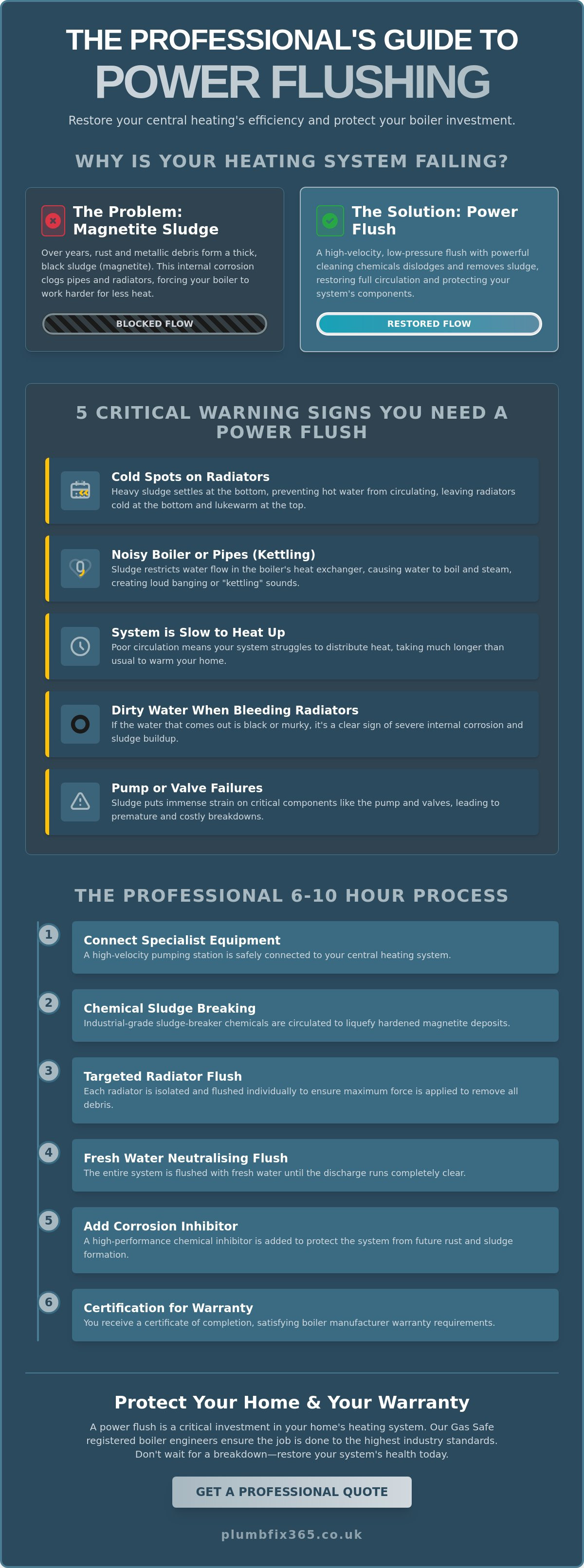 Power Flush Cost, Power Flush Near Me, Power flush Companies London