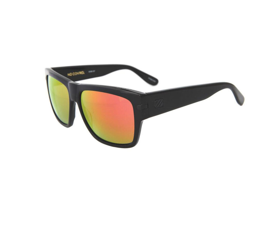 Keine Kontrolle - Schwarzes, rotes Spiegelglas