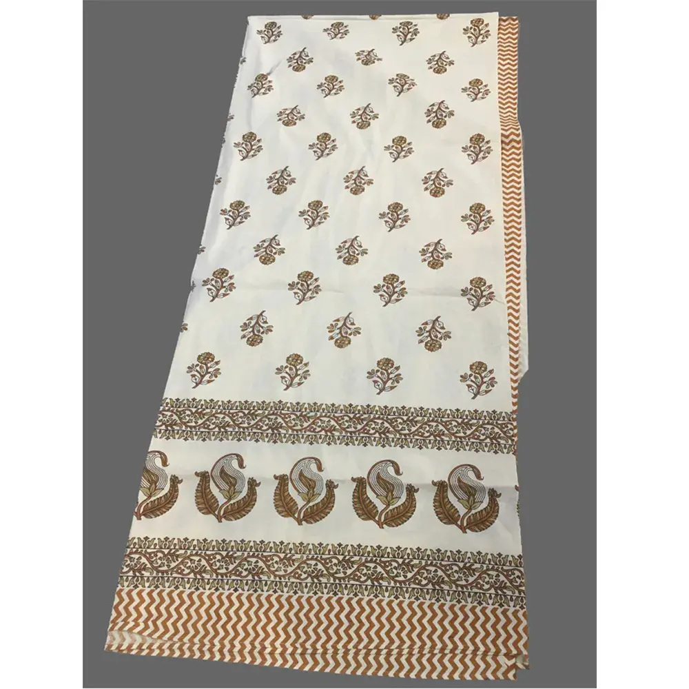 Jaipur Design Cotton Double Bed Sheet