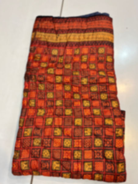 Bagru Print Cotton Jaipuri Single Razai (Quilt)