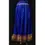 Thumbnail: Blue Cotton Tie-Dye Long Skirt