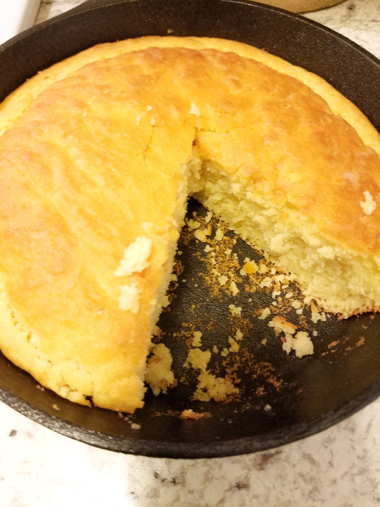 Skillet Johnny Cake.