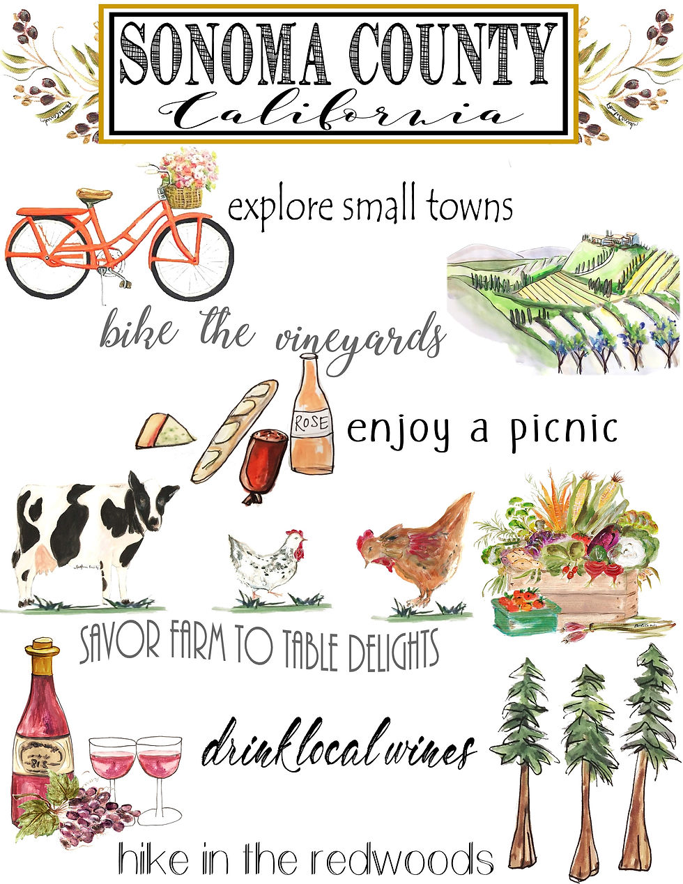A Day in Sonoma Farm