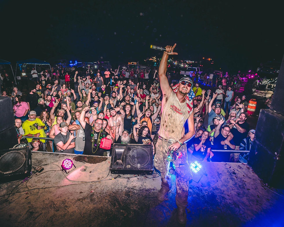 Picture of Shocka Hustlemane at the redneck rave
