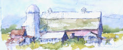 Barn with Silo