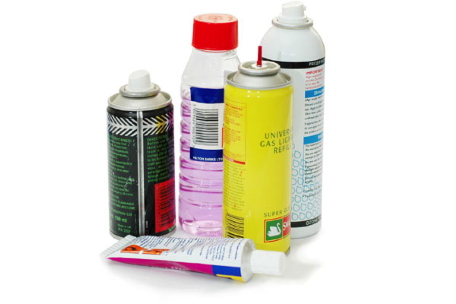 Glues, Gases & Solvents