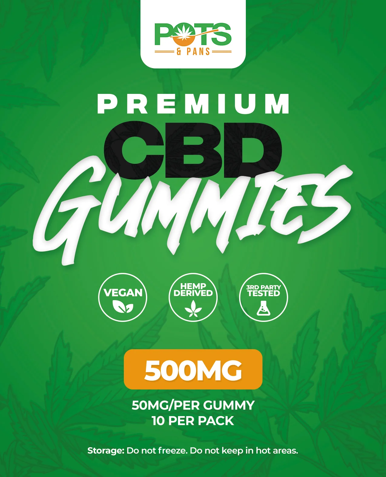 Thumbnail: Broad Spectrum CBD Gummies - 500MG