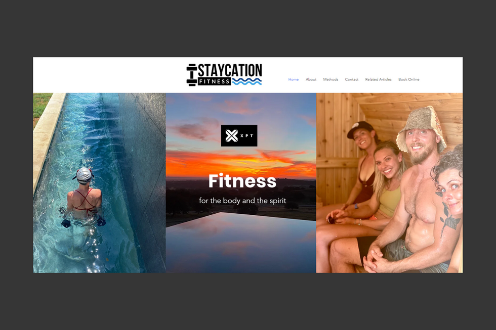 Fitness Business Website