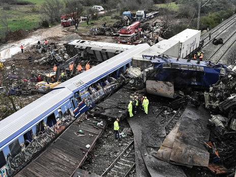 L’accident de train en Grèce