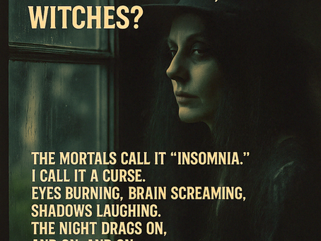 20 Hours Awake and Still No Sleep… What the Fuck, Witches?