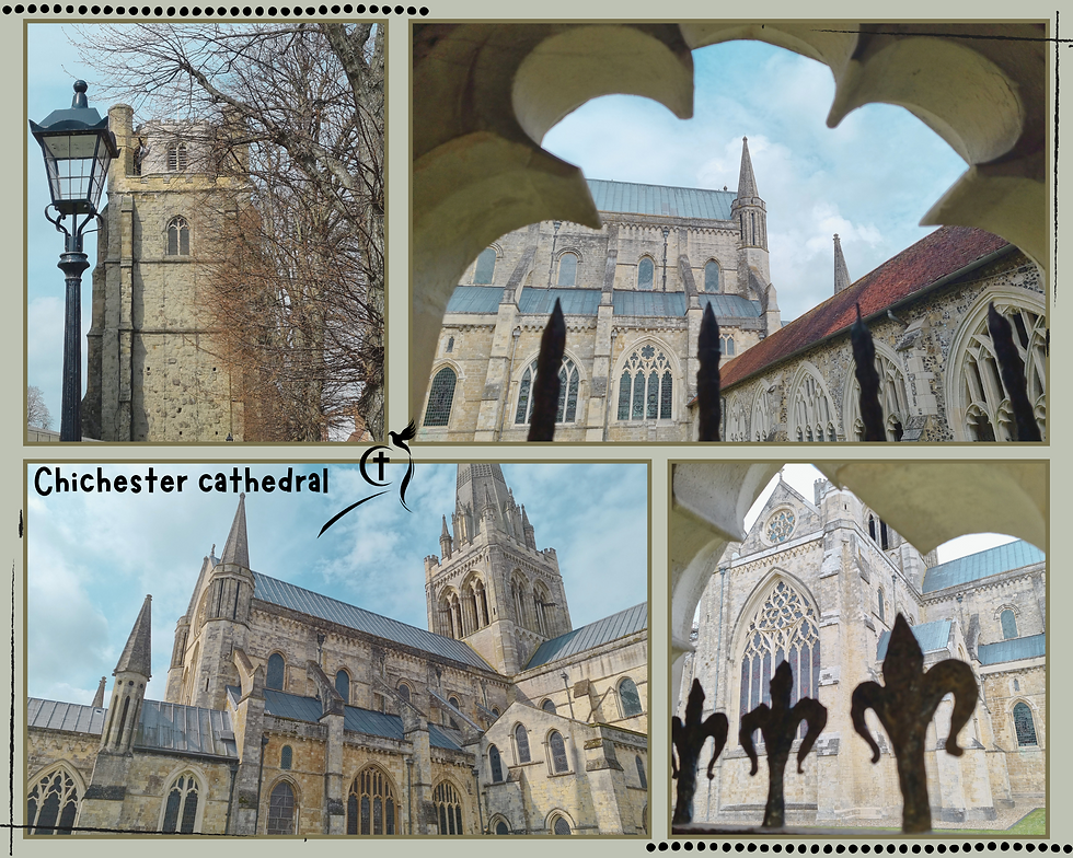 Admission into the magnificent Chichester Cathedral is by donation.