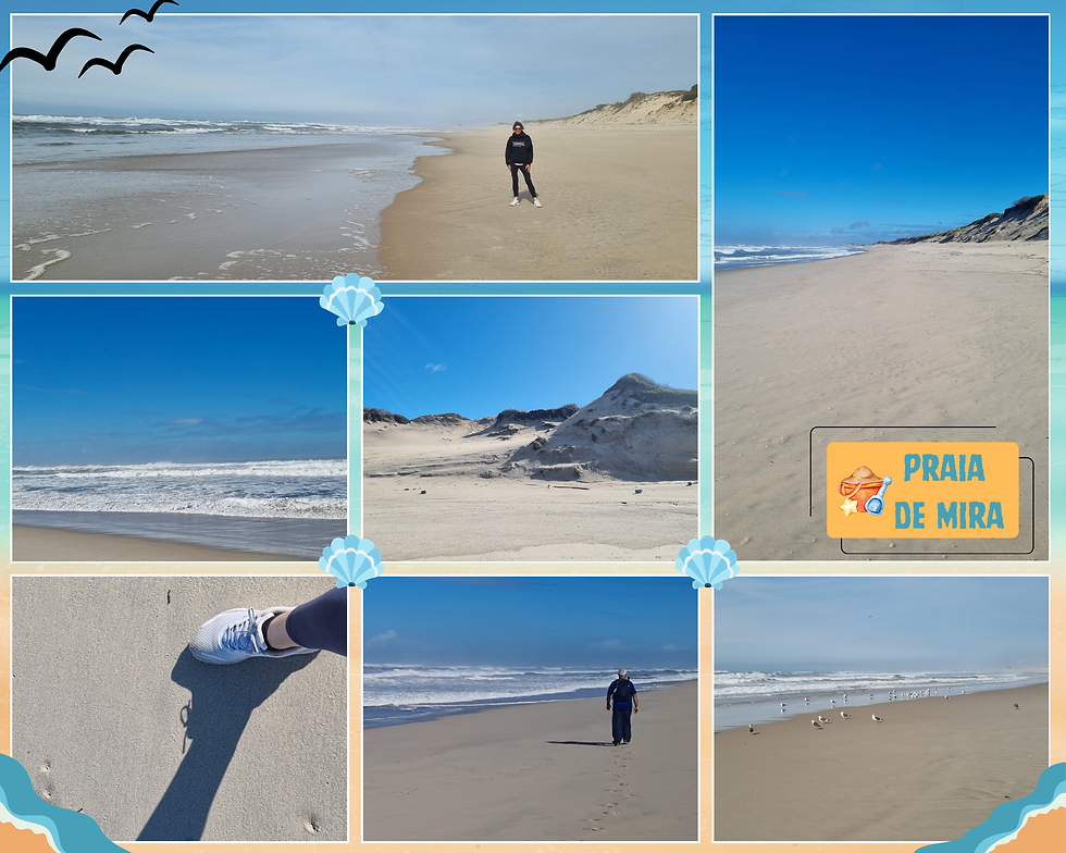 A glorious winter afternoon. A flat beach. No other people.
