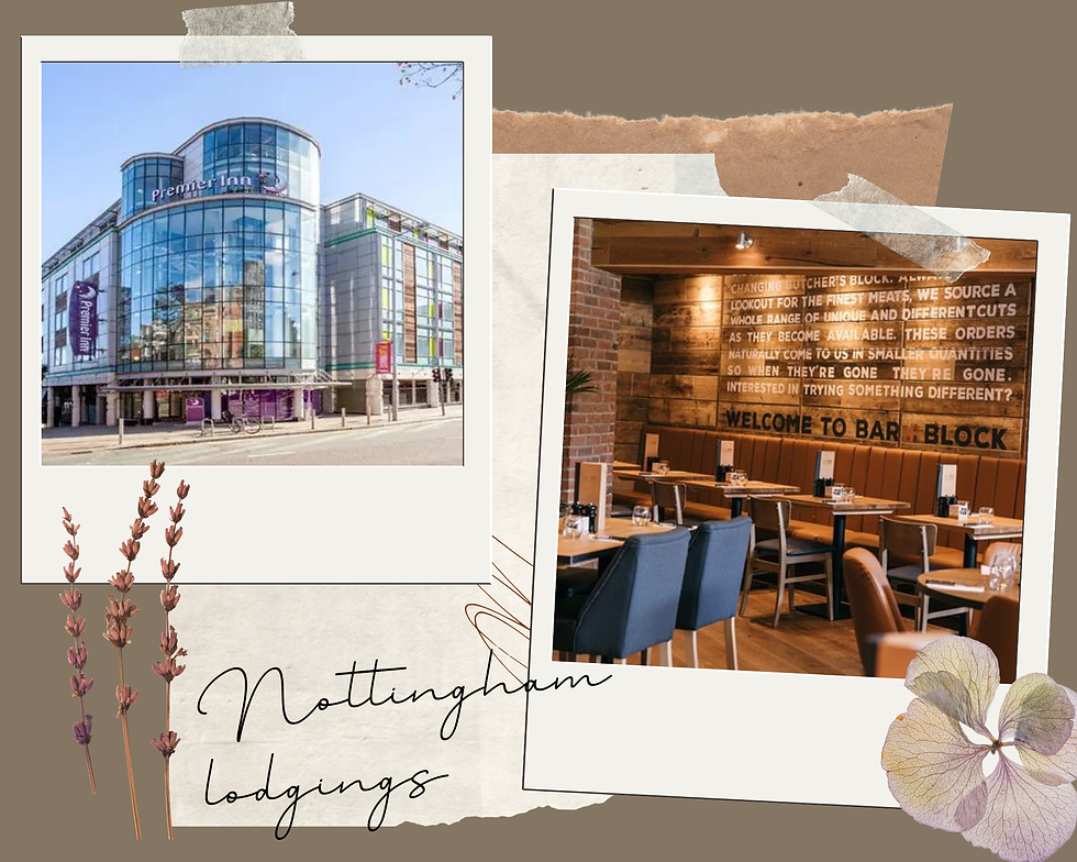 I don’t have a photo of us but here’s one of the restaurant and of my hotel (taken from their respective websites.)