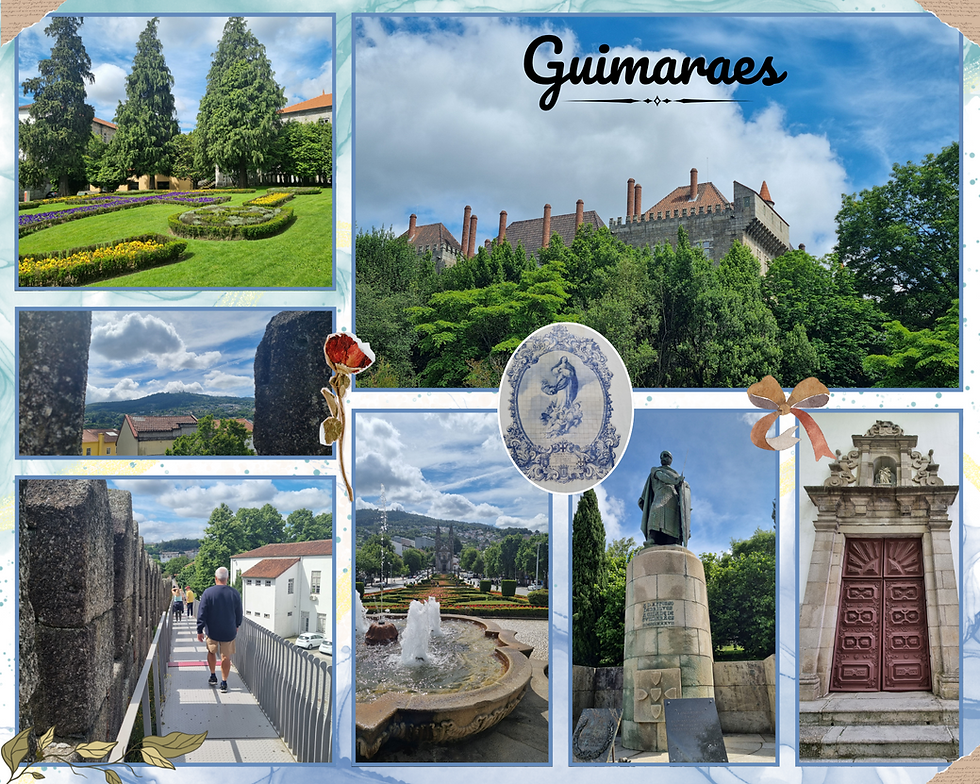Guimaraes is a beautiful city in Northern Portugal. I loved the lush green vibe.