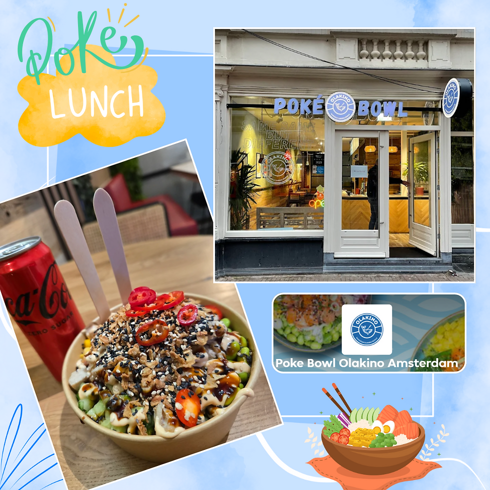 Lunch shots from the Olakino website.