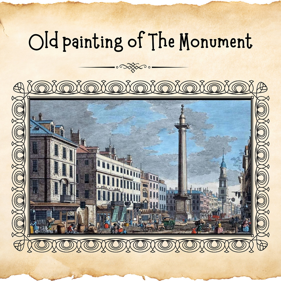 Here's an old painting of the Monument that I found here.