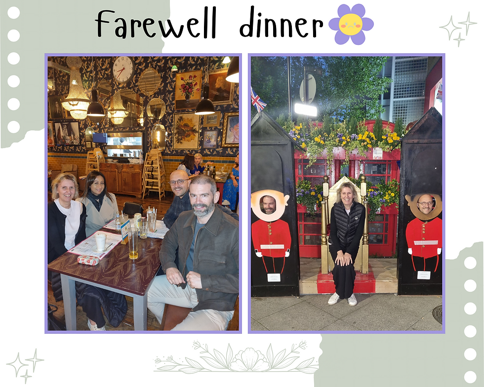 Uxbridge farewell: The delightfully kitschy Morello Lounge and random cut-out boards in the High Street.