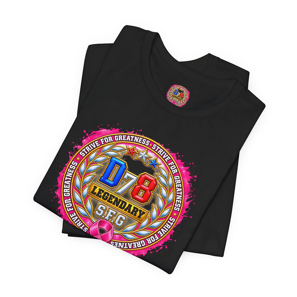 Thumbnail: D78 Legendary Breast Cancer Awareness Men T-Shirt