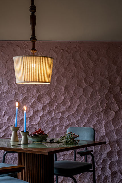 Studio Satviki Interior Design textured wall