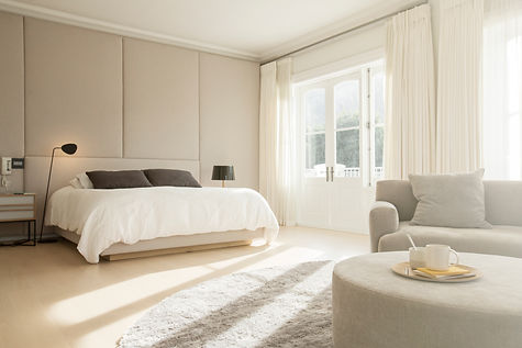 Chambre ensoleillée
