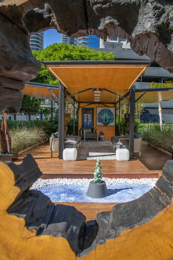 Sustainability and high end design are the focus in this contemporary project created by Jesus Pache