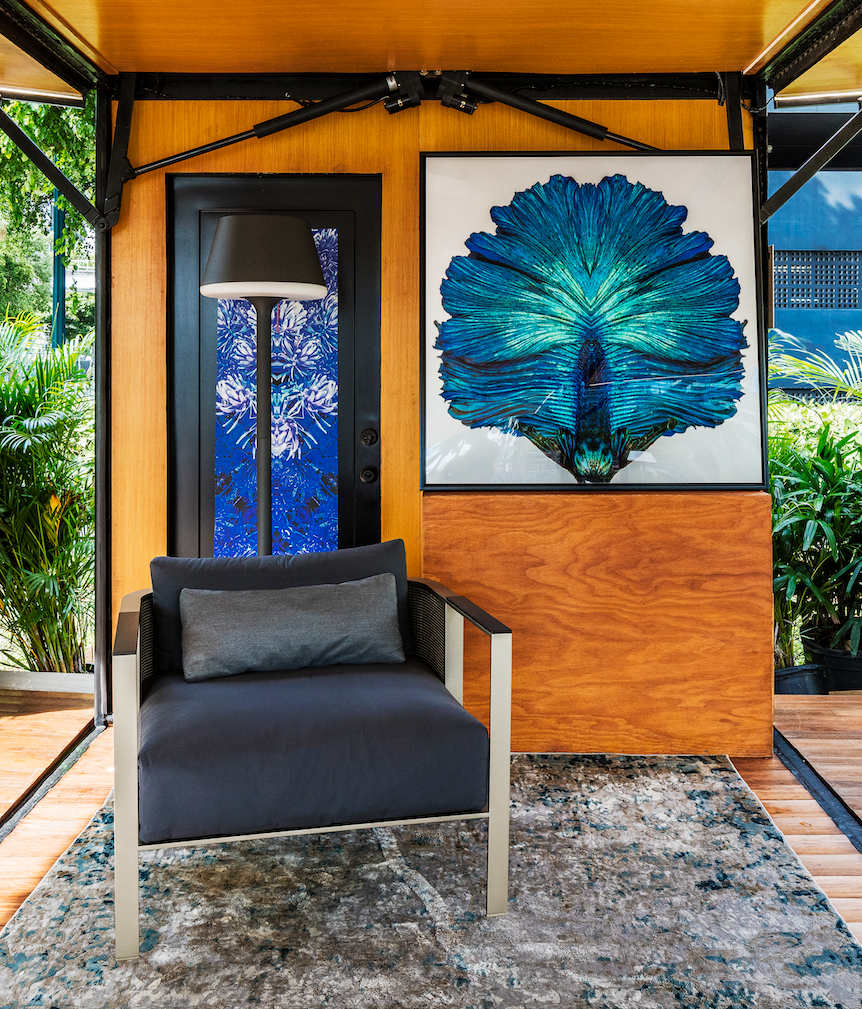 Sustainability and high end design are the focus in this contemporary project created by Jesus Pache