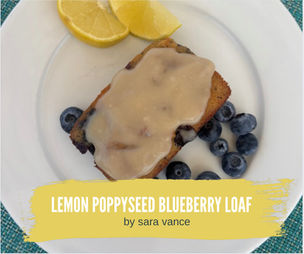 Lemon Poppyseed Blueberry Loaf