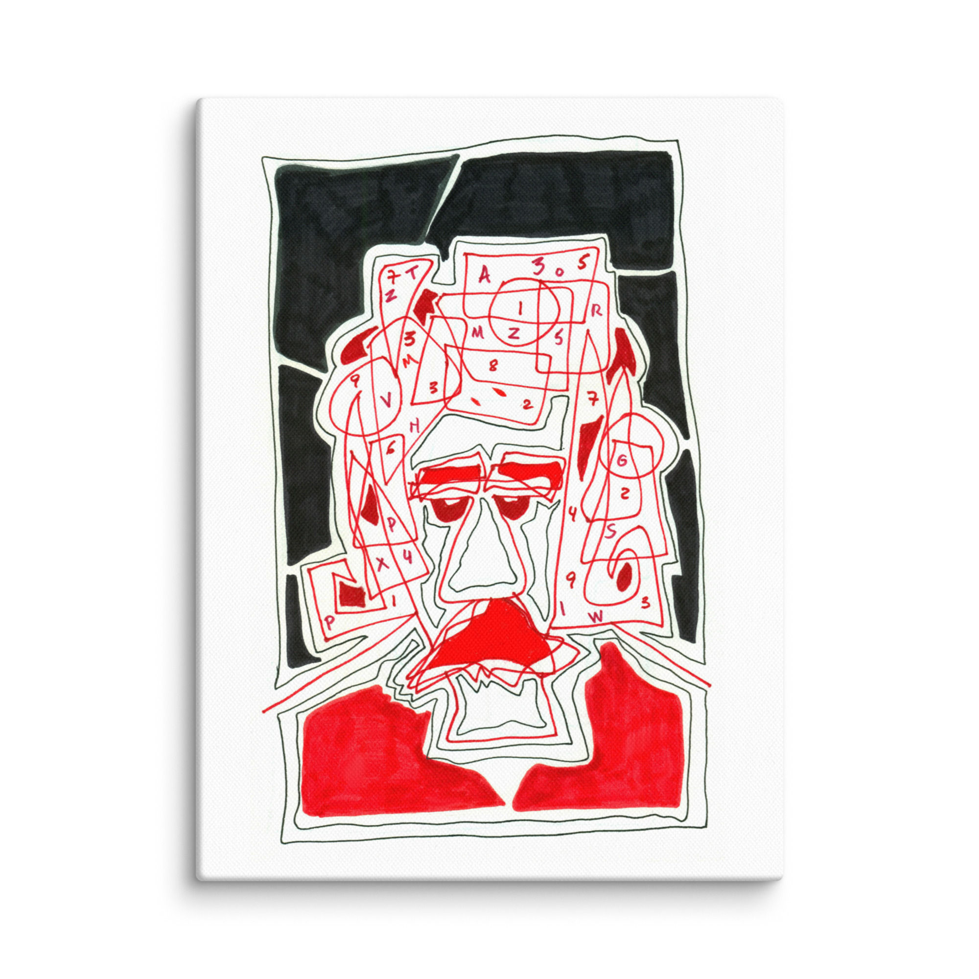 Diseño Dibujo 1001 - Canvas (inches)