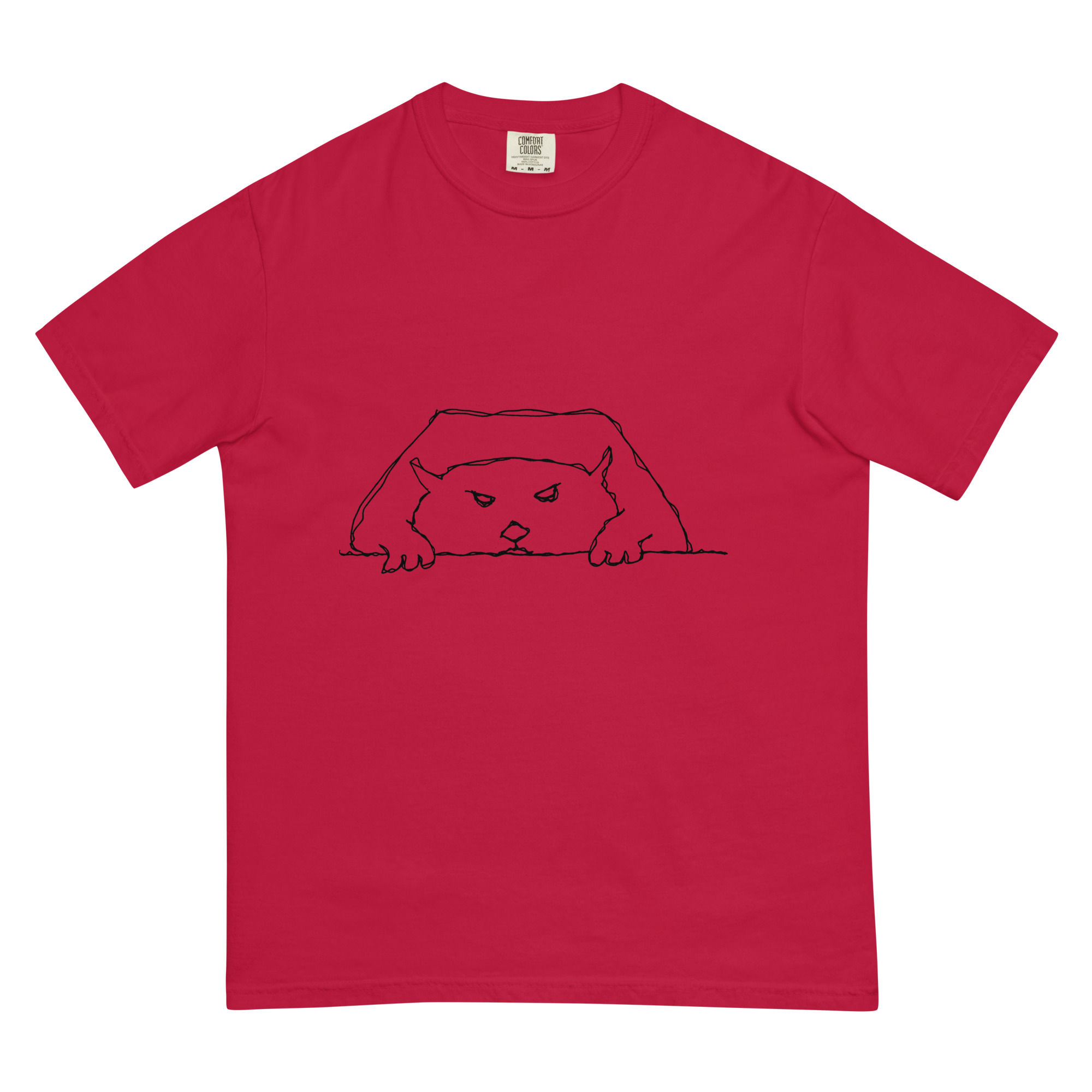 Gato Diseño Dibujo - T Shirt