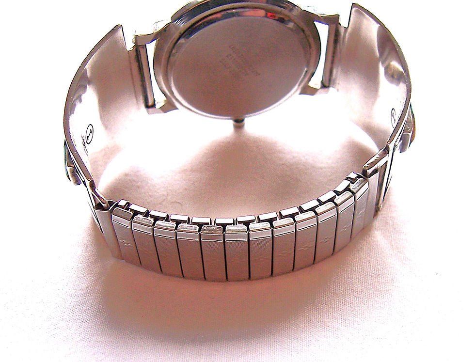 Thumbnail: Navajo silver inlay watch